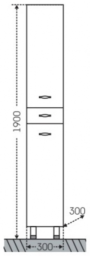 Комплект мебели Санта Монарх 100 белый - 10