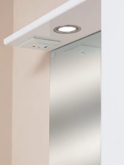 Зеркало-шкаф Onika Ника 60 R с подсветкой, белый  206016 - 1