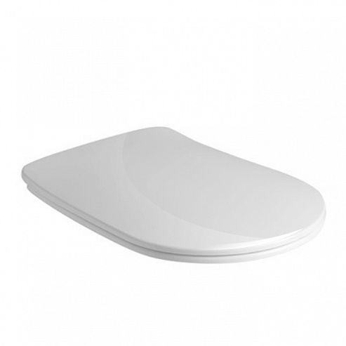 Крышка-сиденье Kerasan Nolita белый/хром  539201 - 0