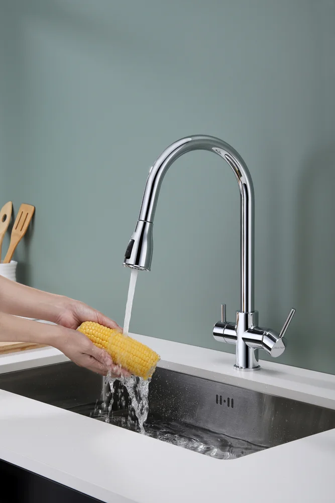 Смеситель для кухни Paulmark Lange хром La214212-CR - 3