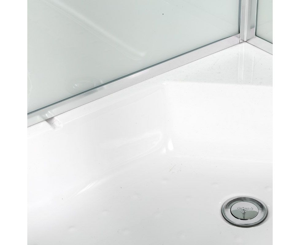 Душевая кабина Deto 100х100 без крыши  D271 - 21