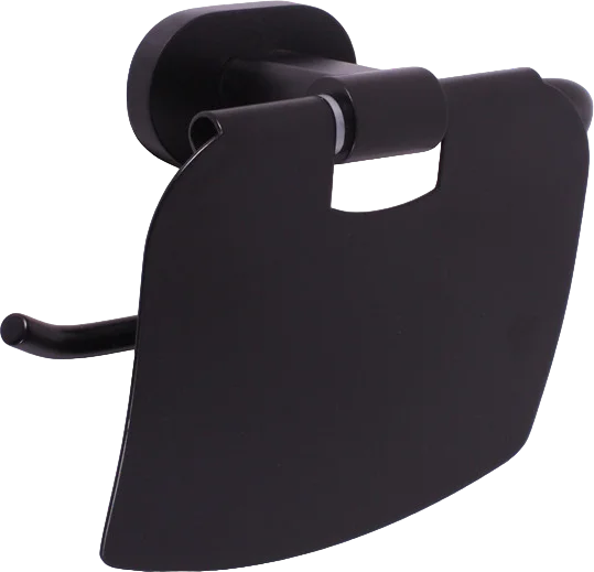 Держатель туалетной бумаги Rav Slezak Yukon черный матовый YUA0400CMAT - 0