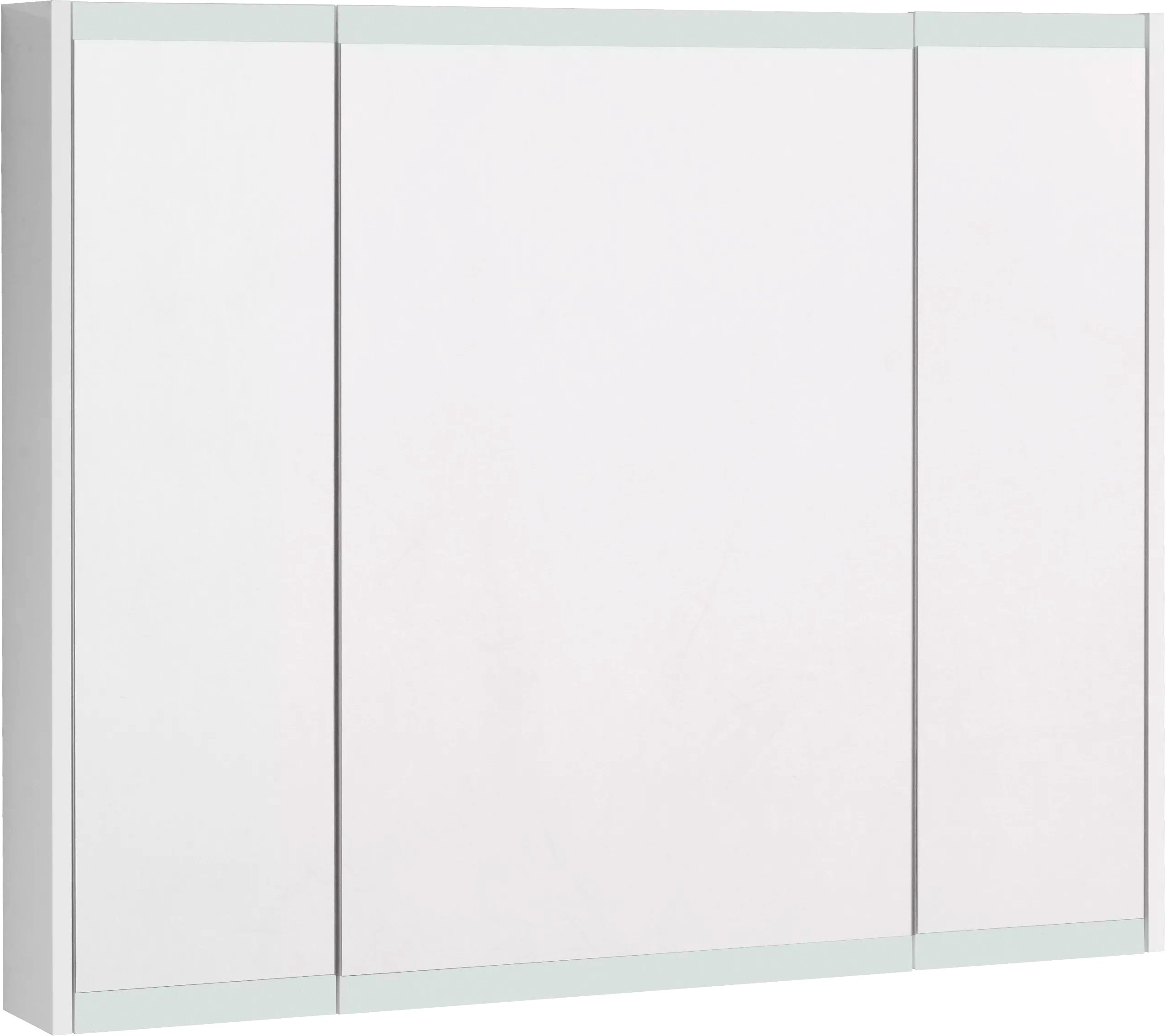 Зеркало-шкаф Aquaton Нортон 100 белый глянец 1A249302NT010 - 0