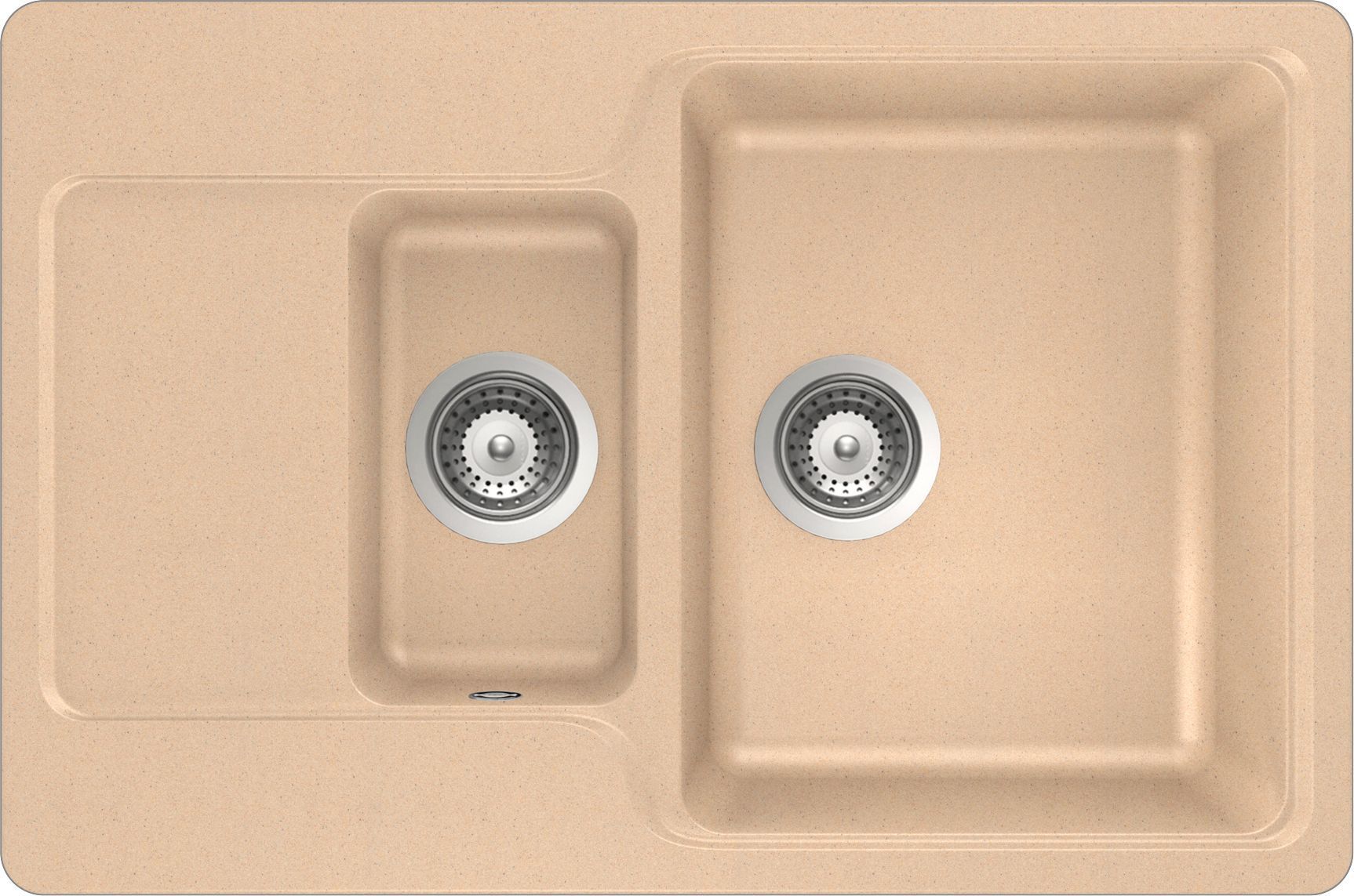 Мойка  Cambridge 60 D  Cristalite лунный камень 700706 - 0