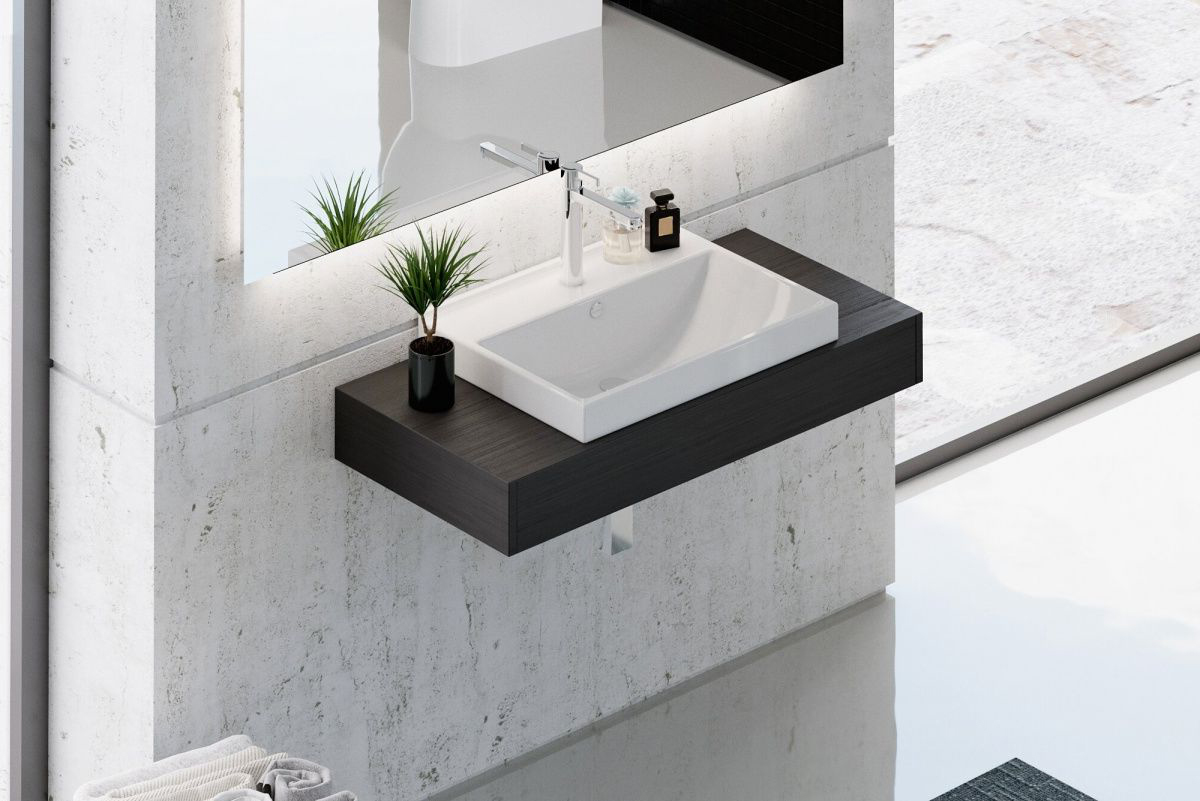 Мебельная раковина Sanita luxe Fest 60 FST60SLWB01 - 1