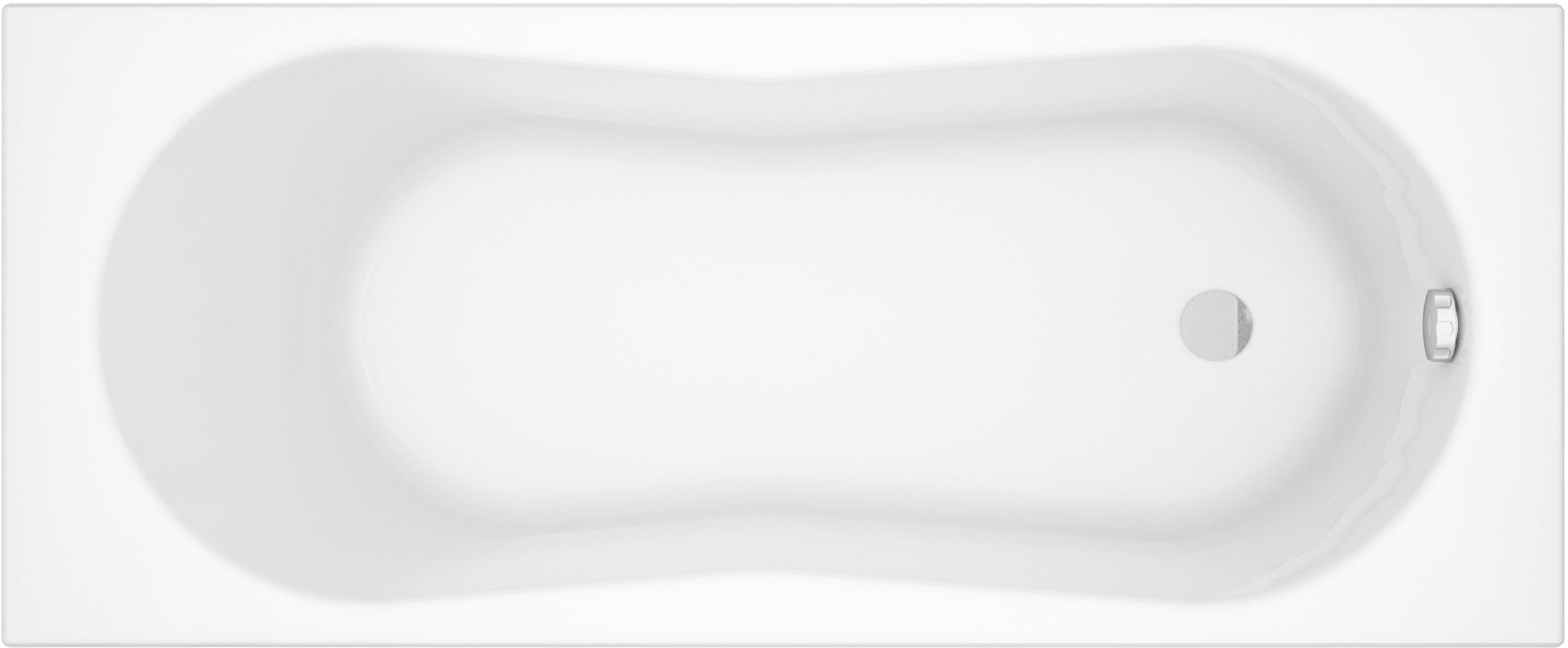 Акриловая ванна Cersanit Nike 170 ультра белый 63347 - 0