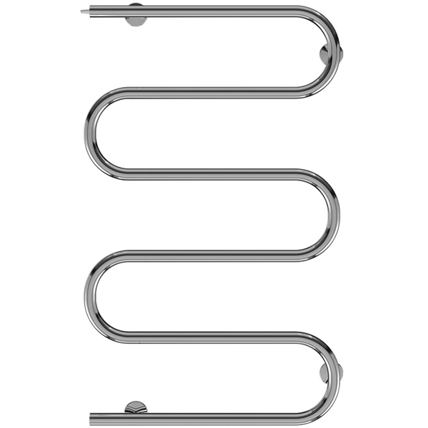 Электрический полотенцесушитель Terminus Ш-образный 500х800 Хром 4620768883965 - 0