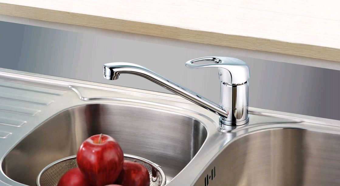 Смеситель для кухонной мойки Iddis Alborg хром  K56001C - 1