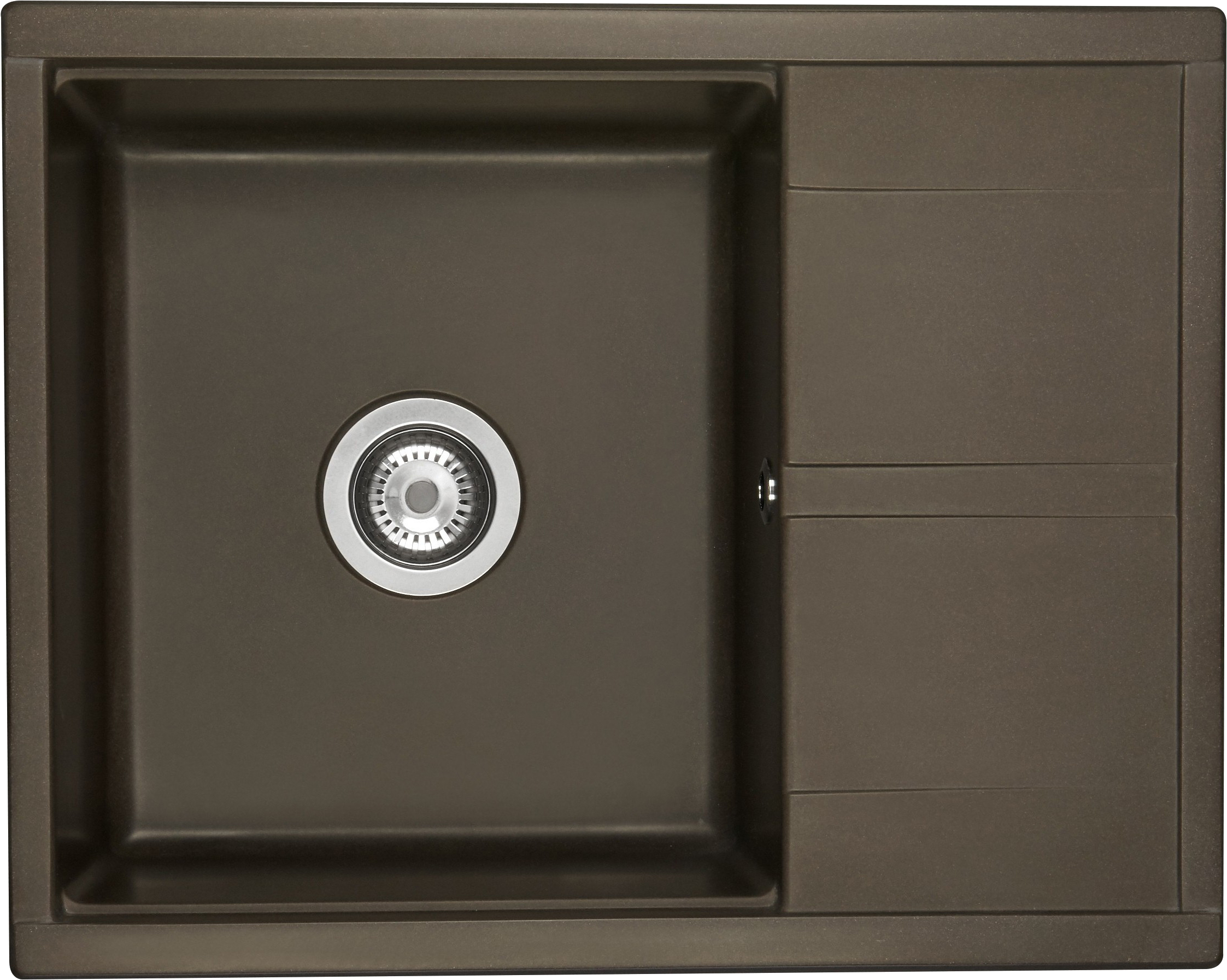 Мойка кухонная AQUATON Делия 65 кофе 1A718632DE280 - 0
