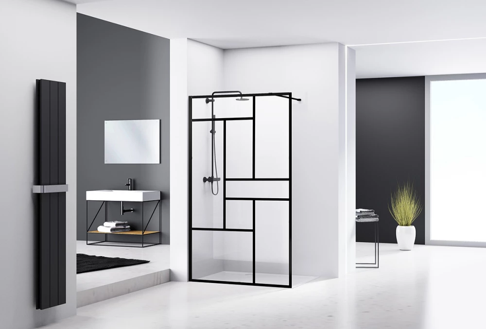 Душевая перегородка ABBER Immer Offen AG63100B - 1