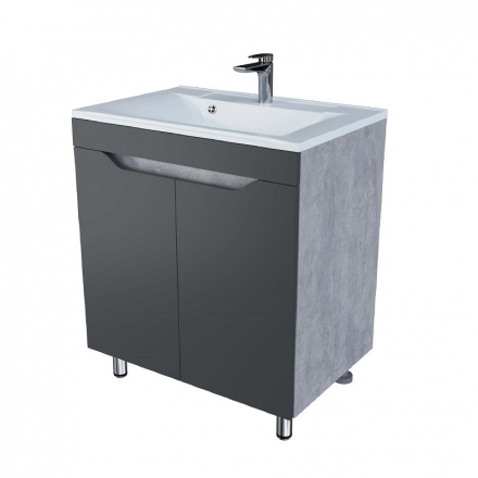 Раковина накладная Stella Polar Milen 80 белый 4627173210119 - 1