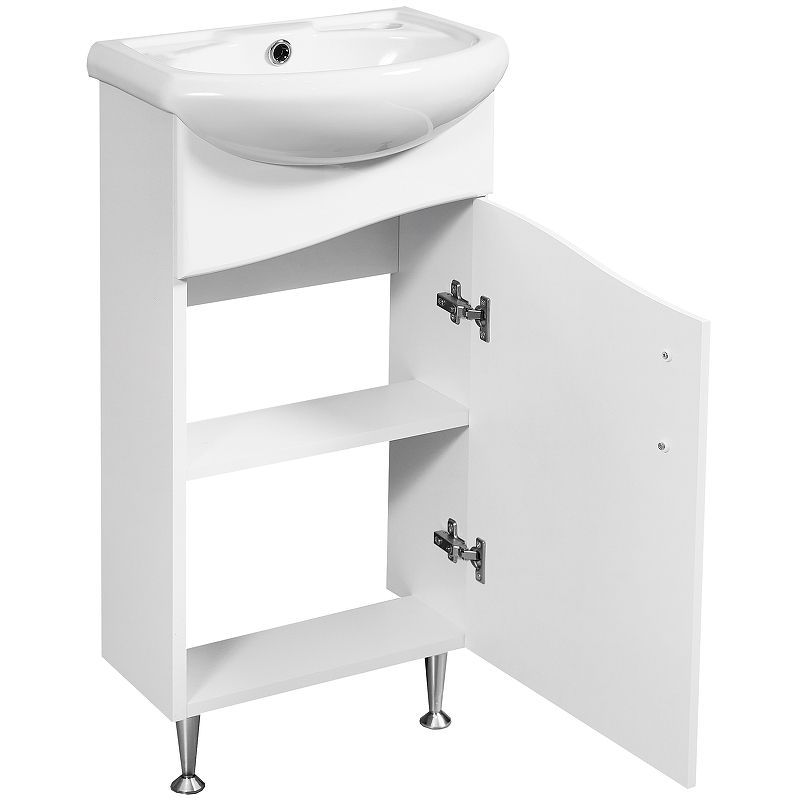 Тумба под раковину Stella Polar Волна Азов 40 белый SP-00000230 - 2