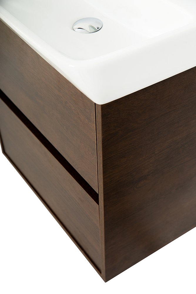 Комплект мебели BelBagno Neon 50 темное дерево - 4