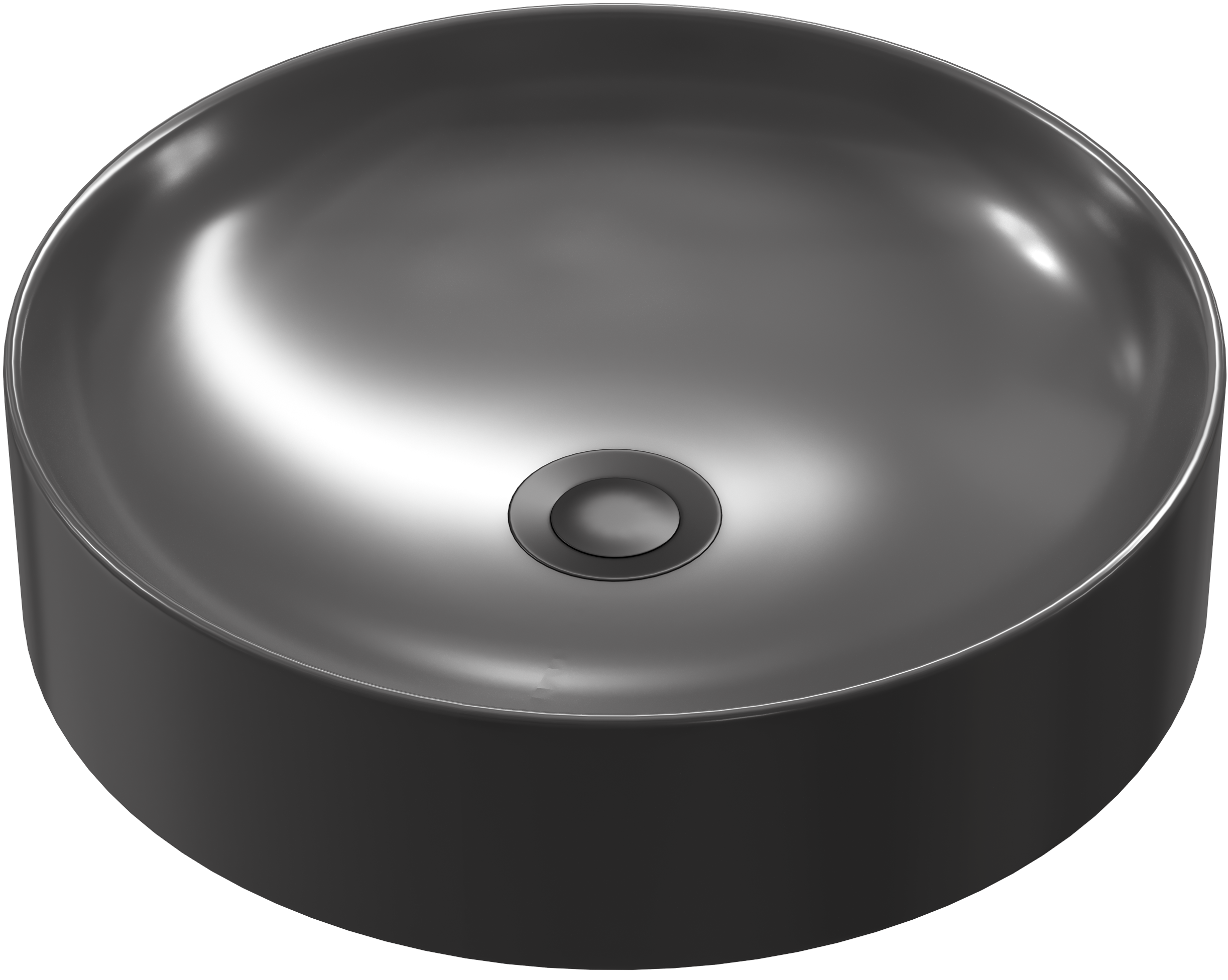 Раковина STWORKI накладная 43 3043-112 антрацит - 0