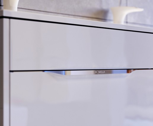 Мебель для ванной Aqwella 5 stars Malaga 90 L белая - 7