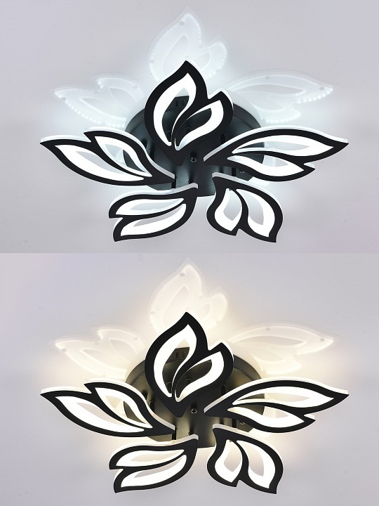 Потолочная люстра Natali Kovaltseva High-Tech Led Lamps HIGH-TECH LED LAMPS 82006 BLACK - 1