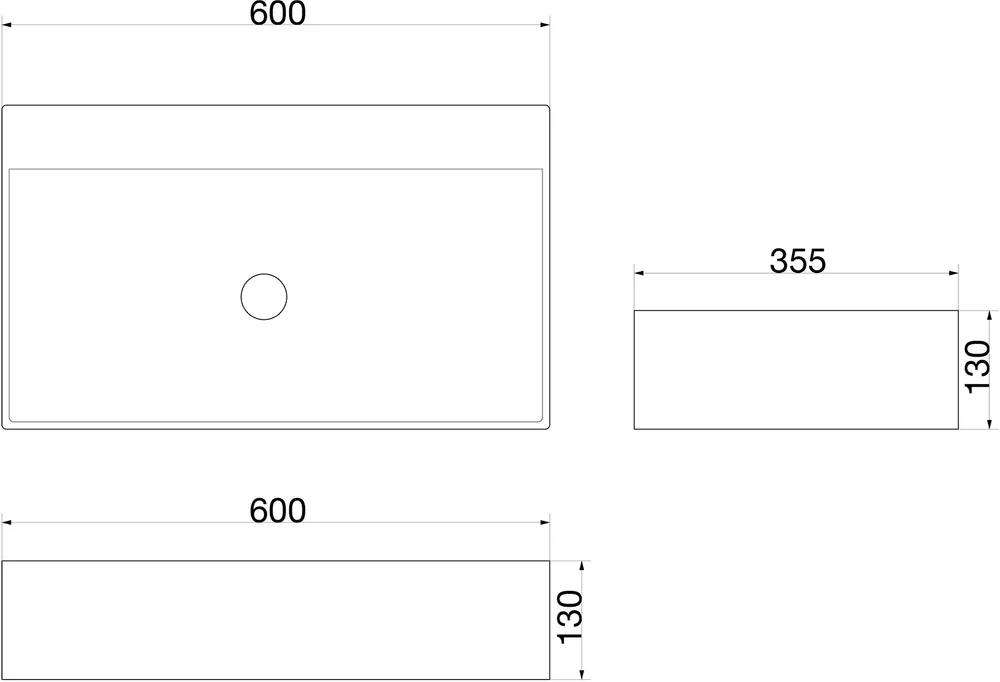 Раковина SantiLine SL-1093 - 1