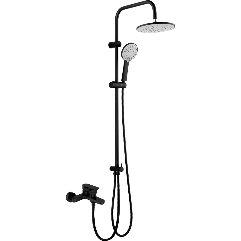 Душевая система Agger черная матовая A0293544 - 0