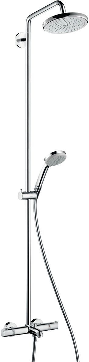 Душевая стойка Hansgrohe Croma 220 Showerpipe 27223000 с термостатом - 0
