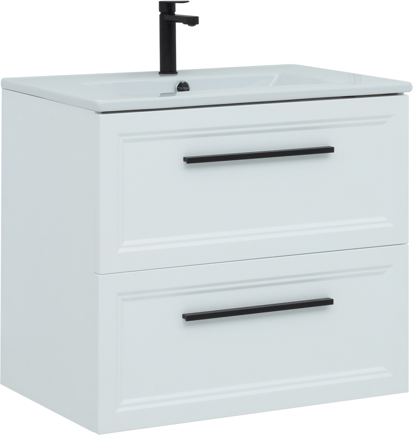 Тумба с раковиной STWORKI Эстерсунд 75 белая матовая 440912 - 5