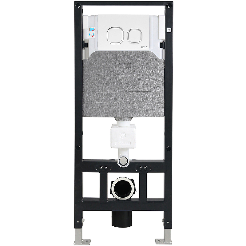 Система инсталляции WeltWasser WW AMBERG 506 WT с кнопкой смыва белый  10000008225 - 0