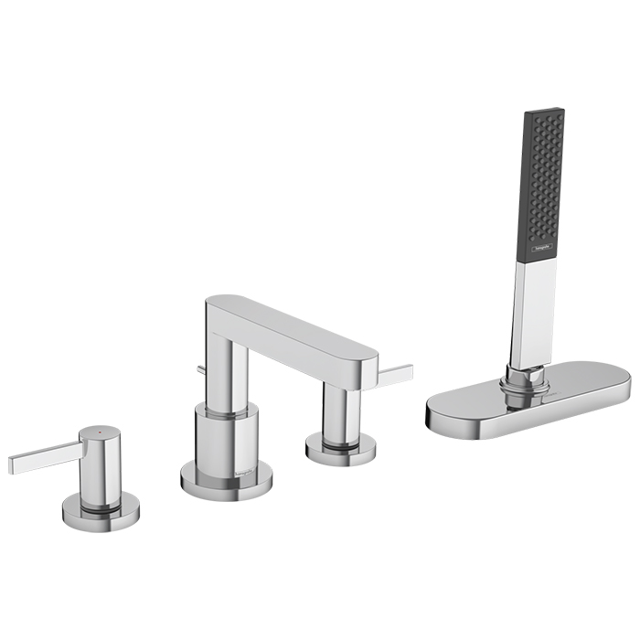 Смеситель на борт ванны Hansgrohe Finoris хром 76444000 - 0