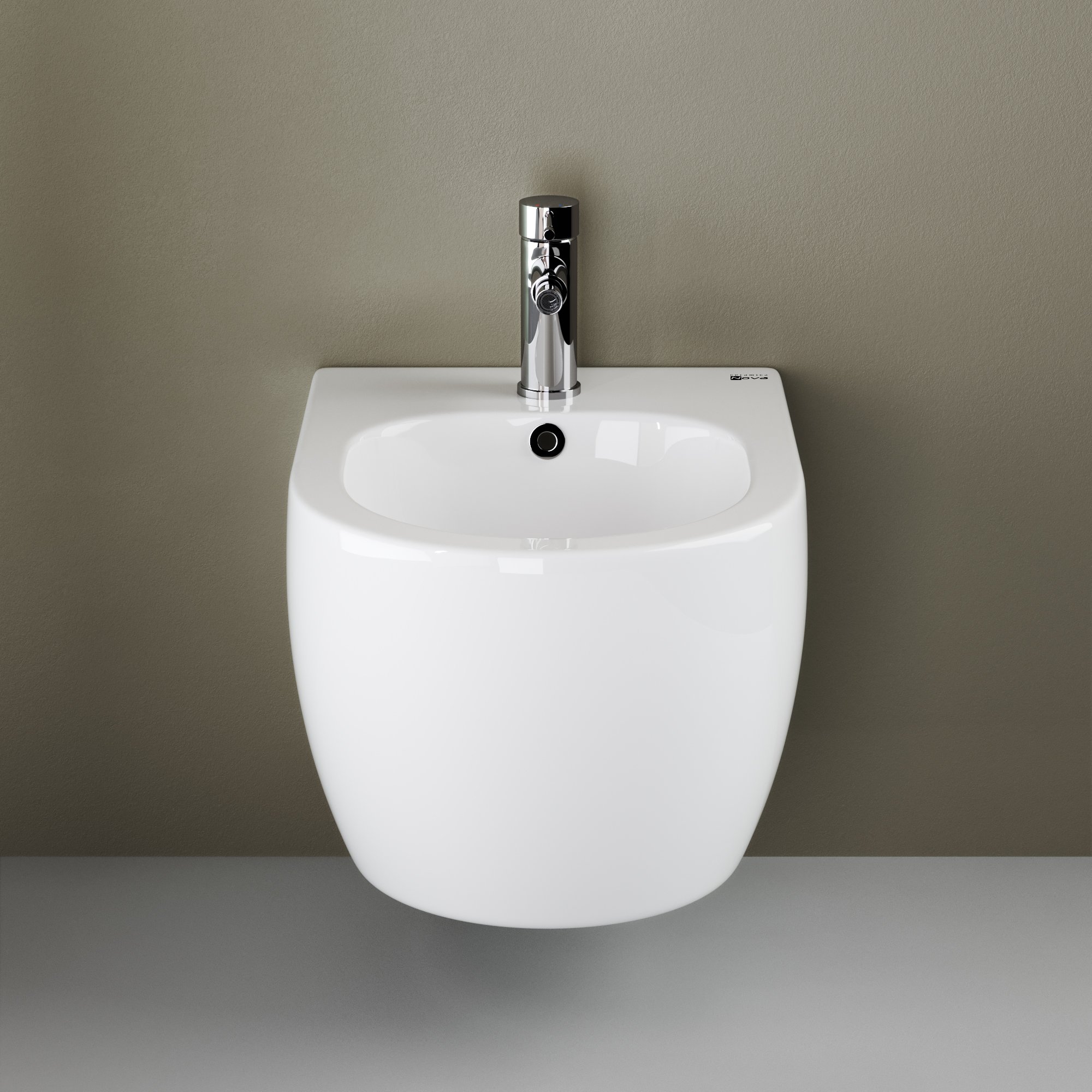 Биде подвесное Ceramica Nova Play CN3002 - 4