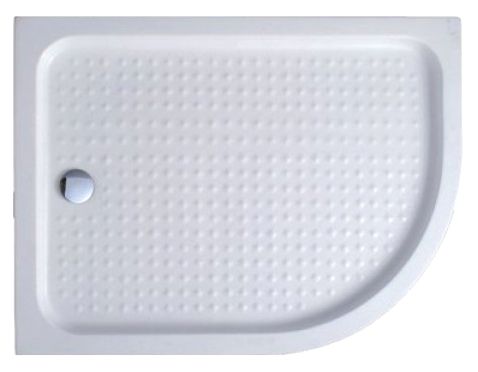 Поддон для душа Cezares Tray R550 120х80 см акриловый L TRAY-A-RH-120/80-550-15-W-L - 0