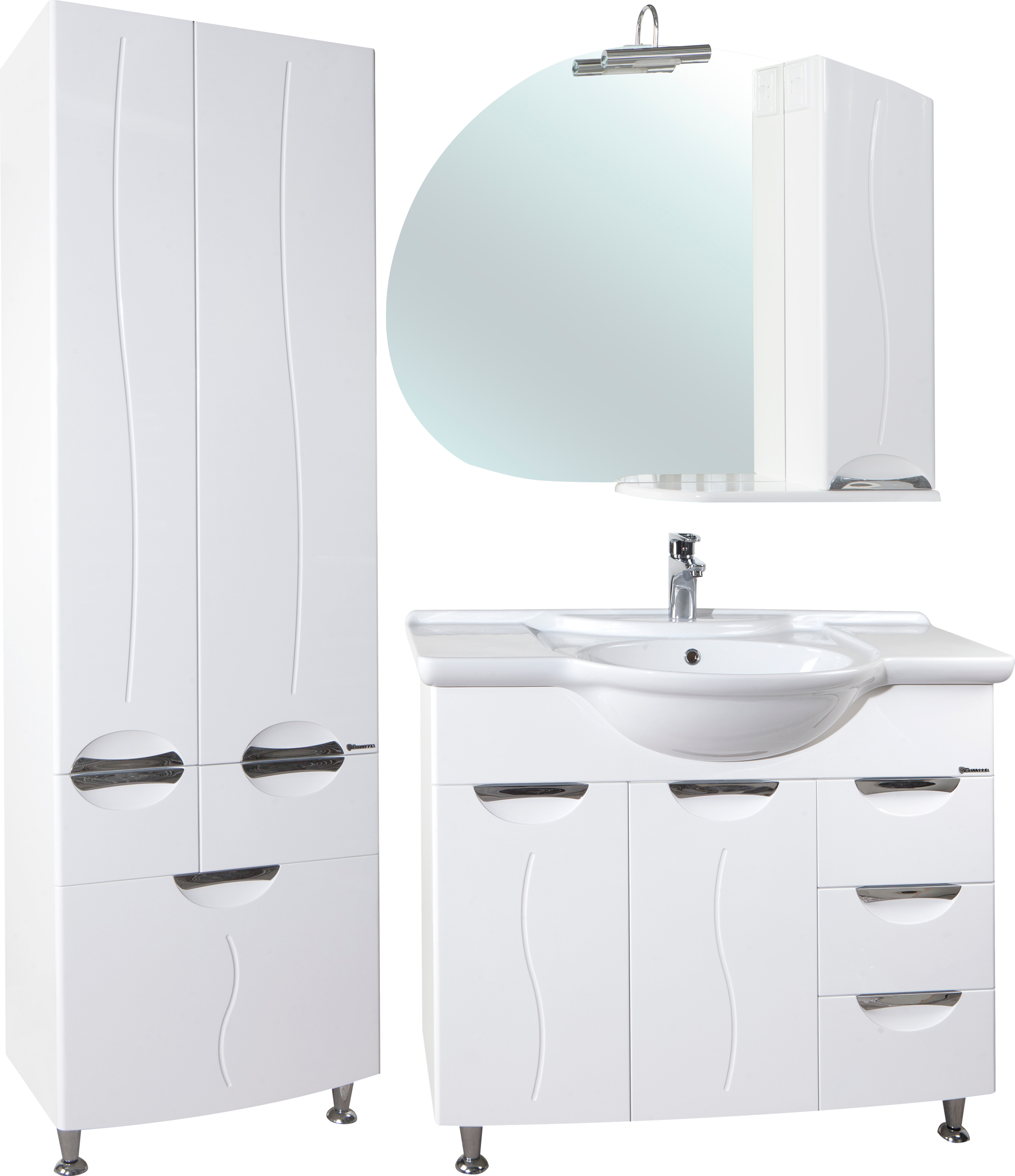 Шкаф-пенал Bellezza Глория 60 4629509090013 - 1