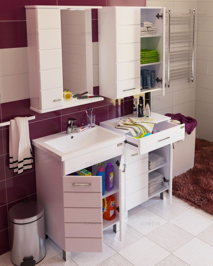 Мебель для ванной СанТа Омега 60 - 4