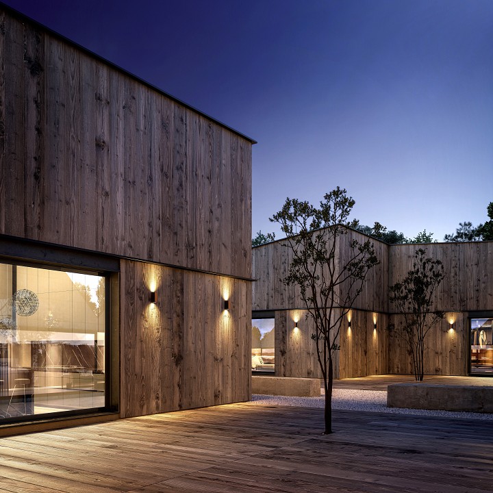 Уличный настенный светильник Mantra Beret 7929 - 1