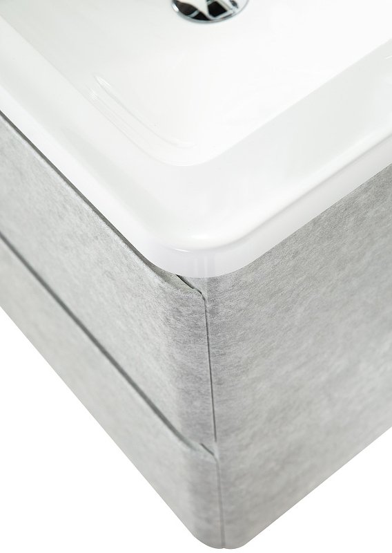 Тумба с раковиной BelBagno Albano 80 серый не - 5