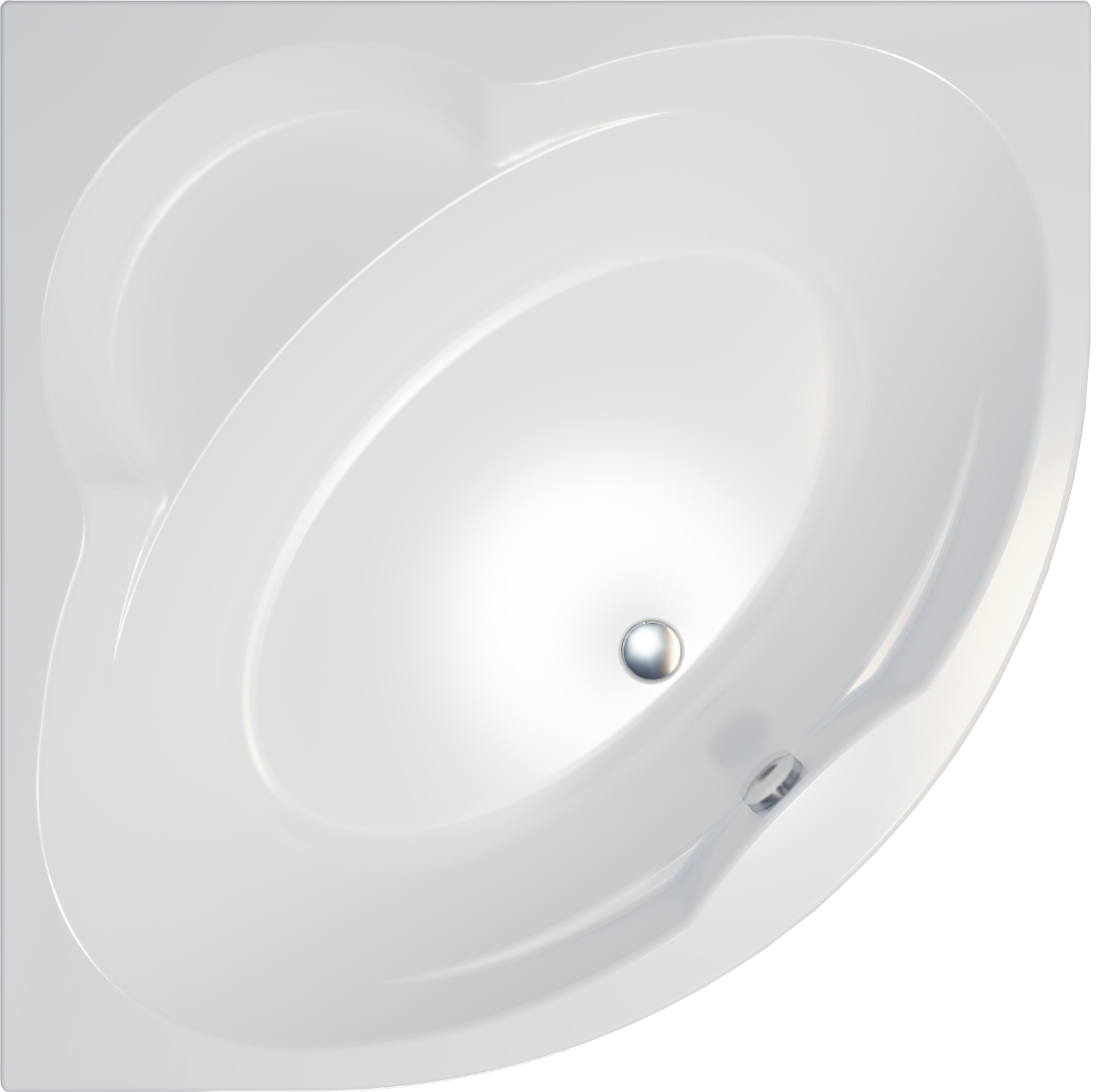 Акриловая ванна DIWO Архангельск 150x150 с каркасом 567997 - 6