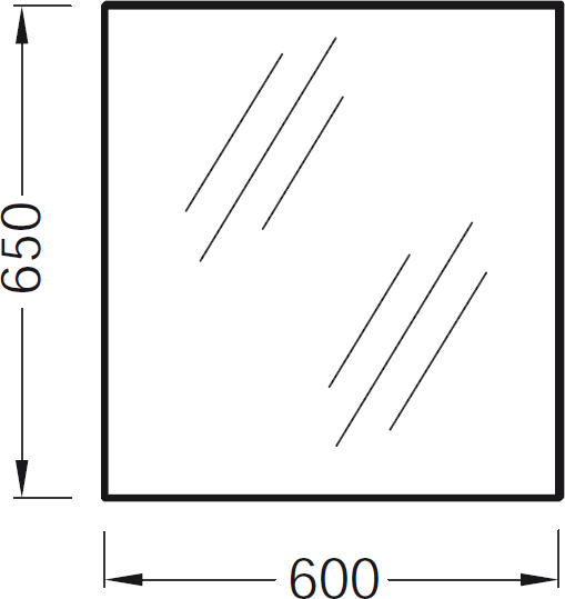 Мебель для ванной Jacob Delafon Struktura 60 белая, с 2 ящиками - 7