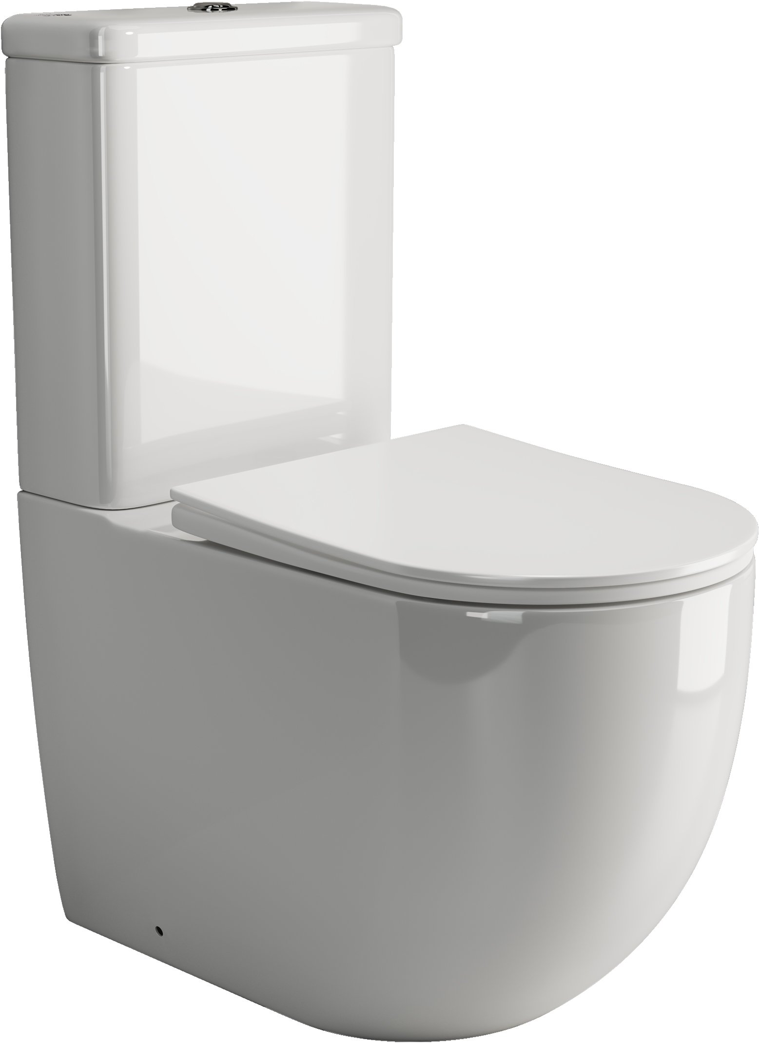 Чаша для унитаза-компакта Ceramica Nova Mia CN1801-B - 6