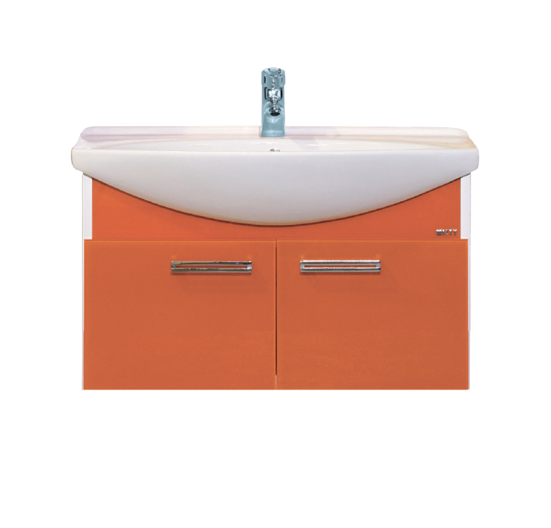 Джулия - 85 Тумба подвесная оранжевая Л-Джу01085-1310По - 0