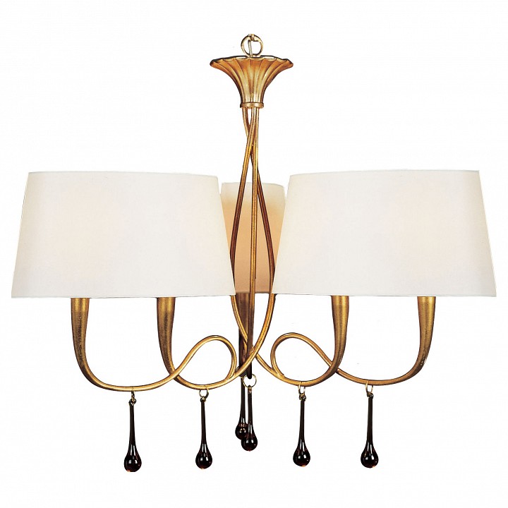 Подвесная люстра Mantra Paola Painted Gold 3540 - 0