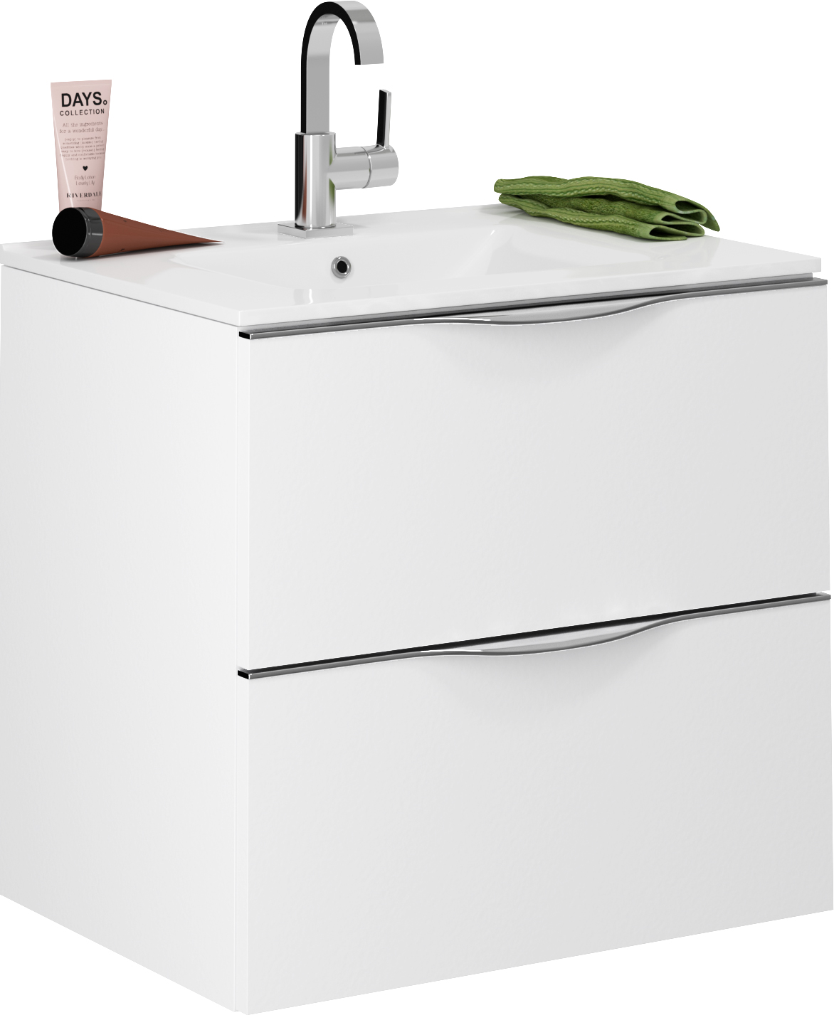 Мебель для ванной Vod-Ok Марко 60 белая - 1