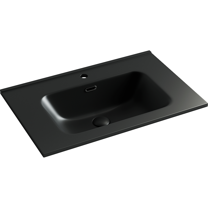 Накладная раковина Ceramica Nova Element 71х46 черная матовая CN7007MB - 0