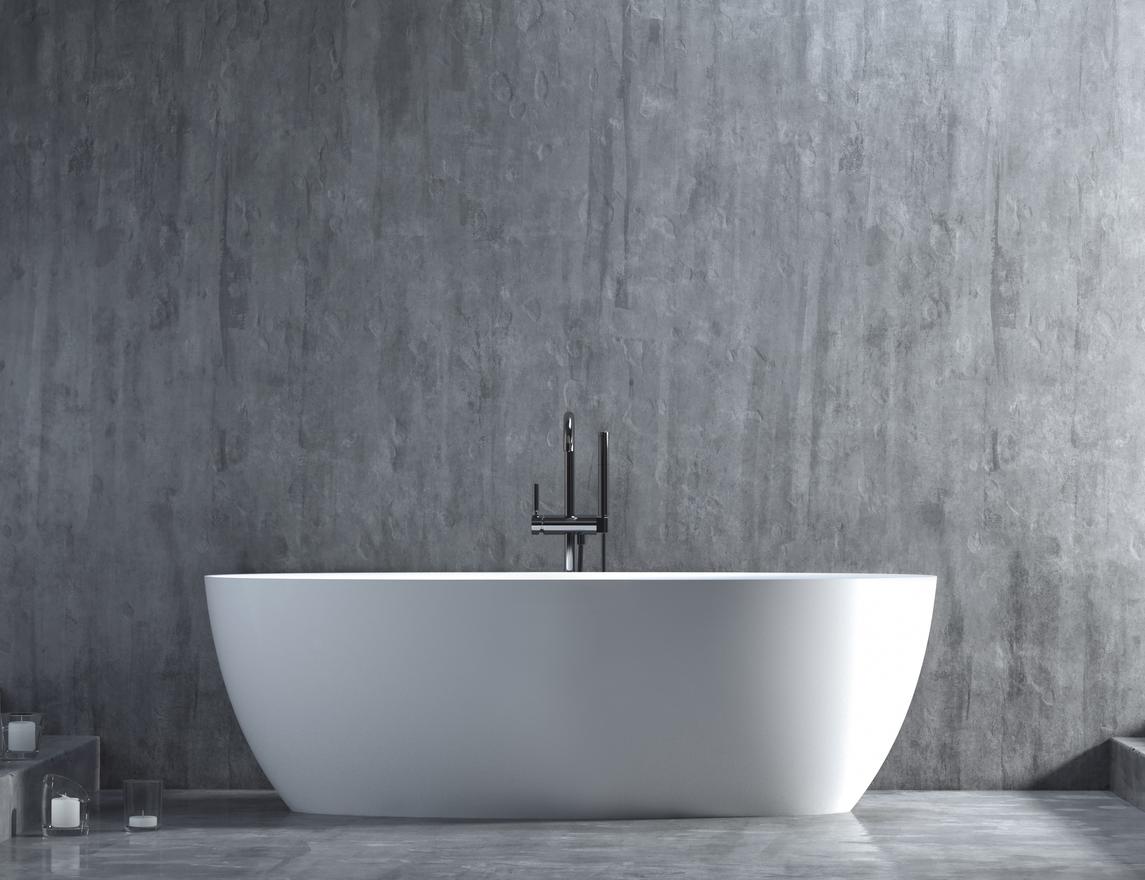 Ванна из искусственного камня Salini Alda Nuova 160x70 101924M S-Stone, матовый - 2