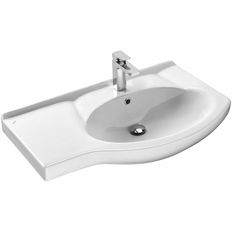 Раковина мебельная Style Line Коралл 82 R белый ЛС-00000164 - 0