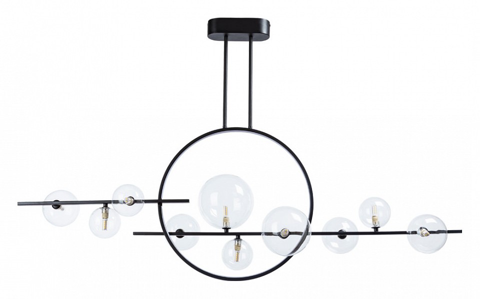 Подвесная светодиодная люстра Arte Lamp Saturn A7790SP-75BK - 0