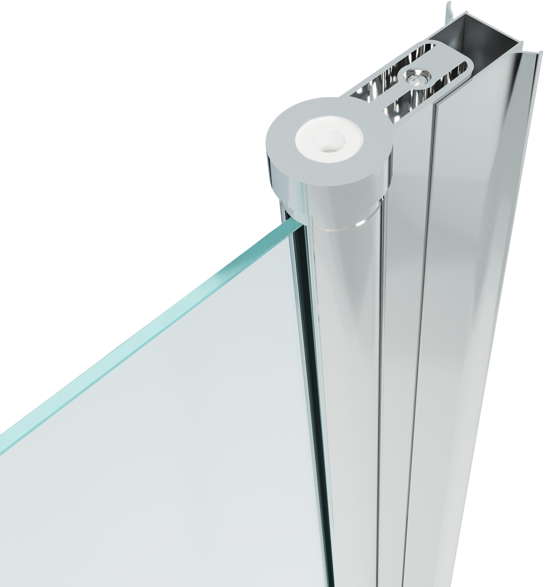 Душевая дверь в нишу DIWO Анапа 80х185, профиль хром глянец Щ0000055502 - 7