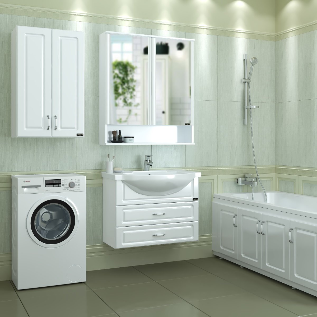 Зеркало-шкаф СанТа Вегас 70 700179 - 1