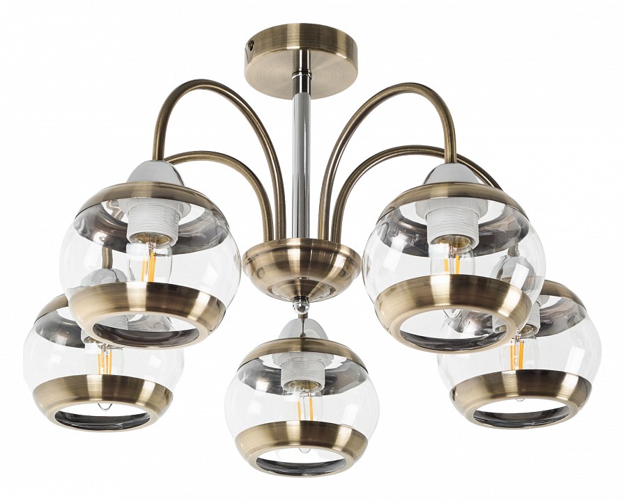 Люстра на штанге MyFar Kris MR1491-5C - 0