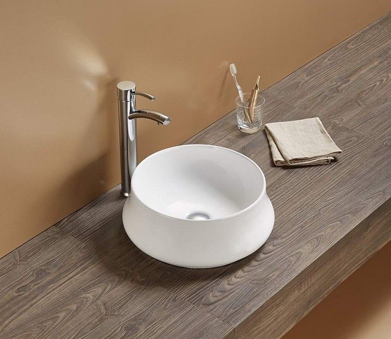 Раковина накладная Ceramalux N 50 белый  9426 - 3