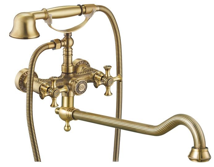 Смеситель Zorg Antic A 7001WDN-BR универсальный - 0