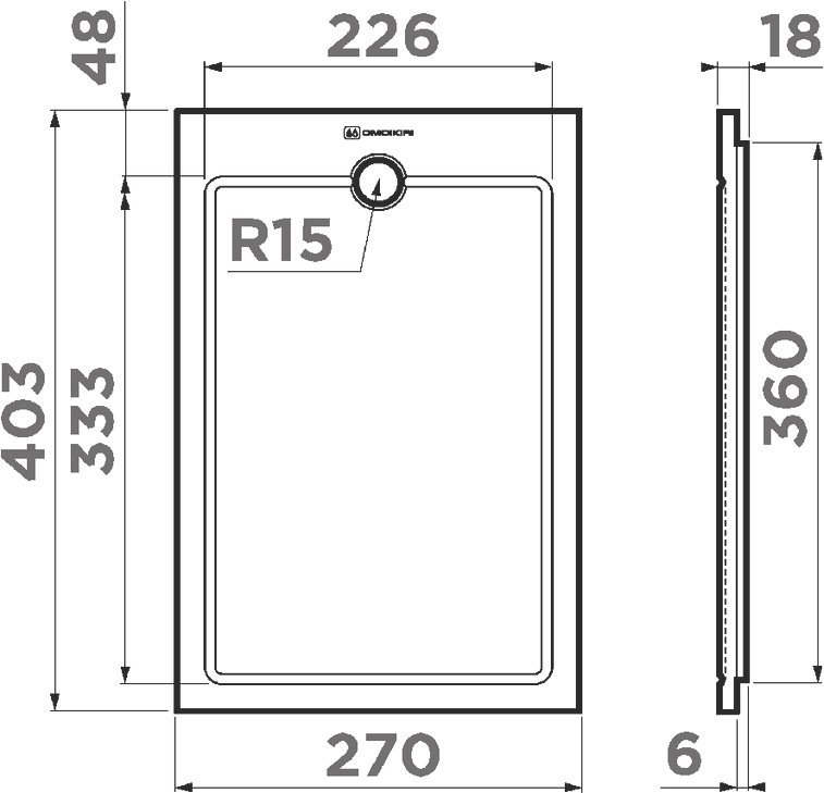 Разделочная доска Omoikiri 4999008 венге - 1
