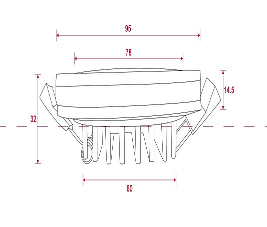Встраиваемый светодиодный светильник Maytoni Phanton DL2001-L12W - 1
