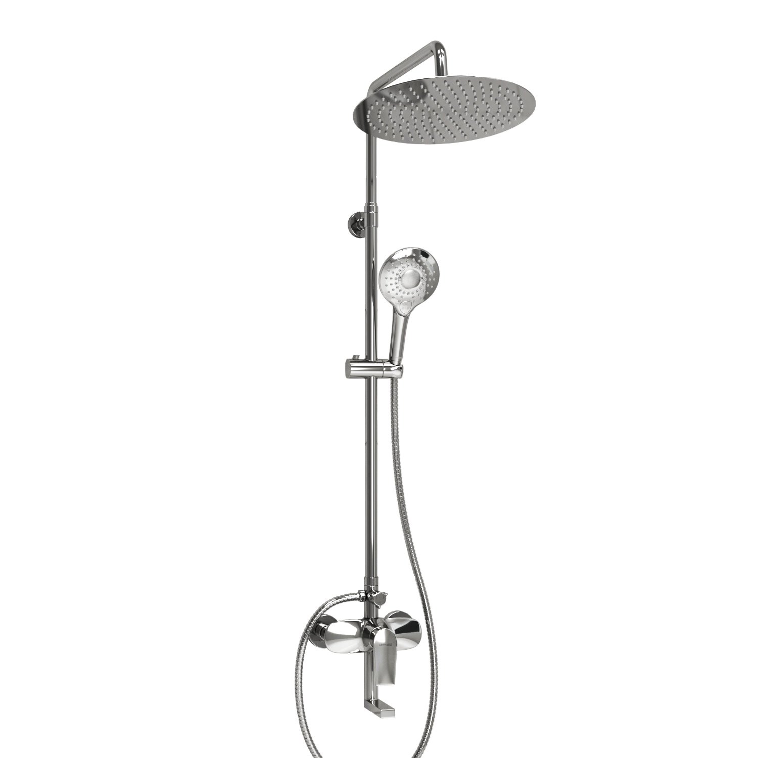 Душевая система WasserKraft 30 хром A166.116.101.010.CH - 0